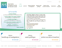 Tablet Screenshot of ahs-fc.fr